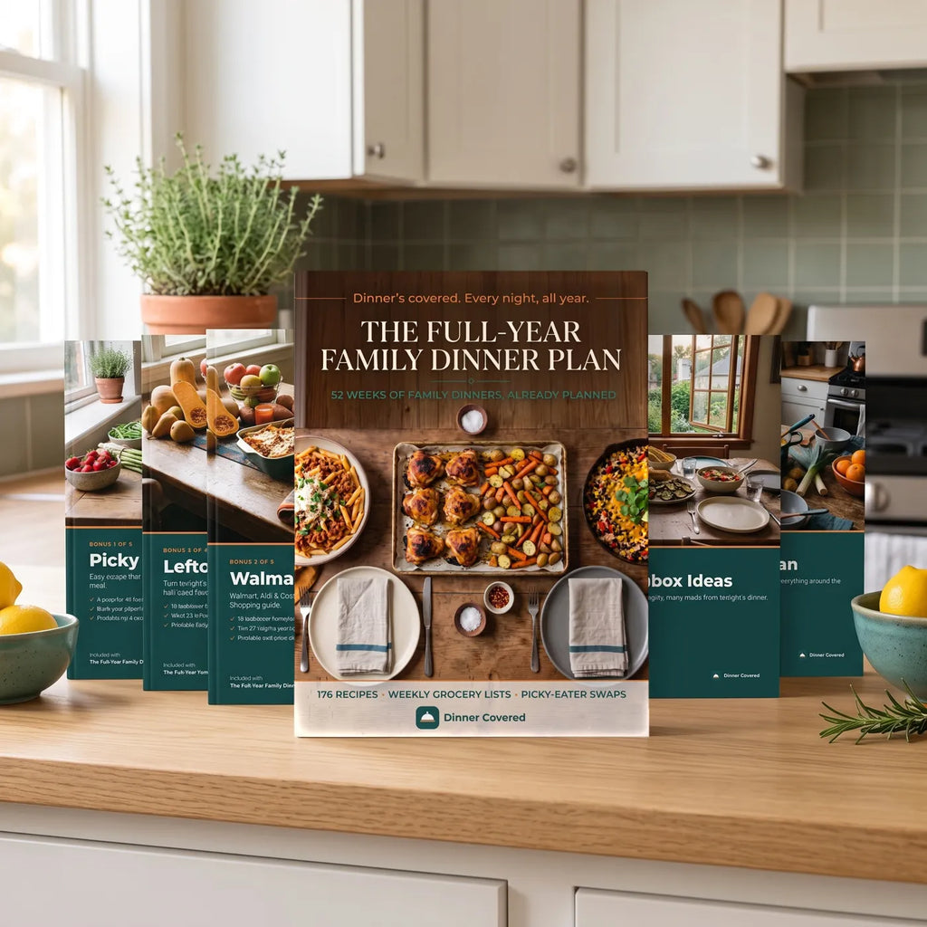 The Full-Year Family Dinner Plan with the 5 bonus guides